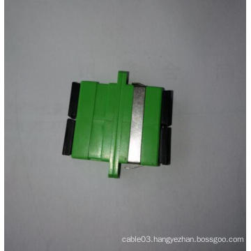 Fiber Optic Adapters for Sc/APC Duplex Green